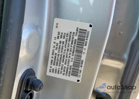 2015 Honda Cr-V Lx z USA, uszkodzony, nr VIN 3CZRM3H3XFG700330